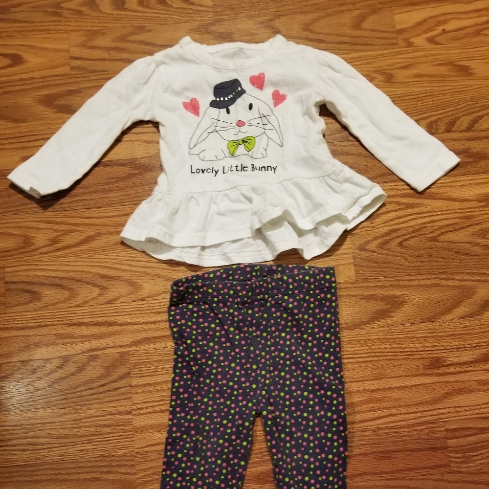 Bobbie Brooks kids Easter bunny outfit